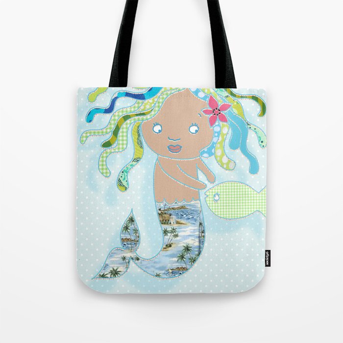 Water Fairy Mermaid Tote Bag