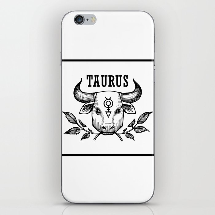 Taurus iPhone Skin