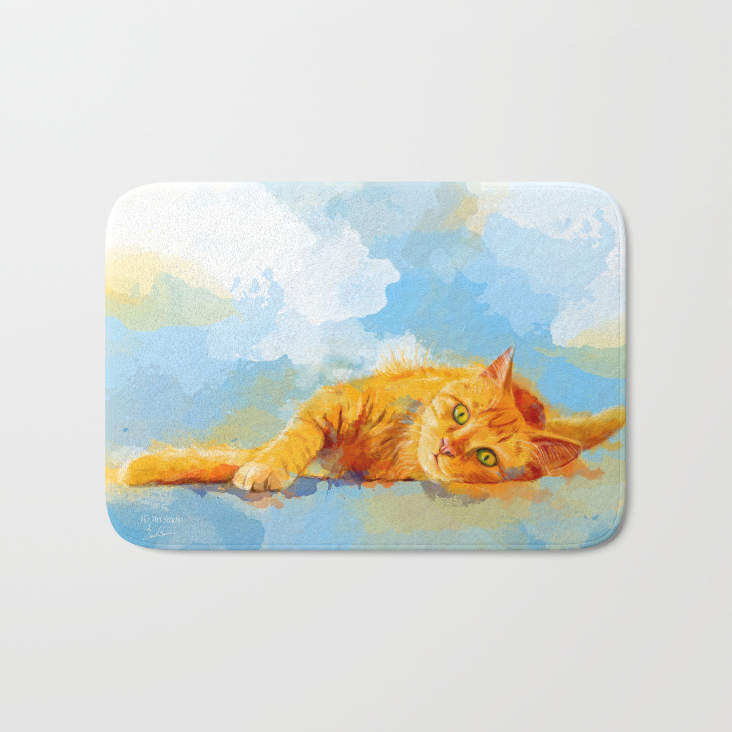 cat dream orange tabby