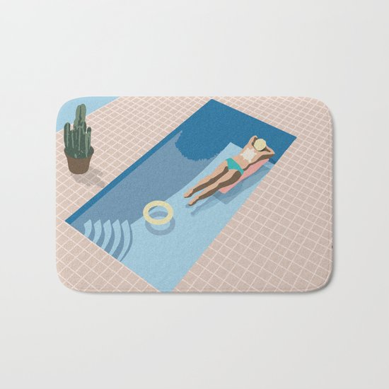2 COOL 4 POOL Bath Mat