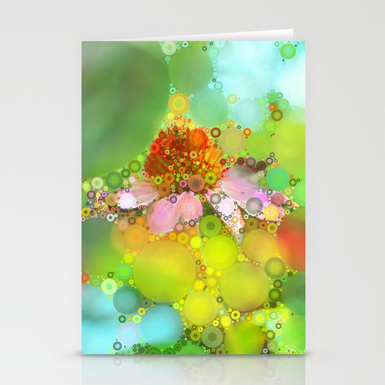 Pink Flower of Summer Stationery Cards