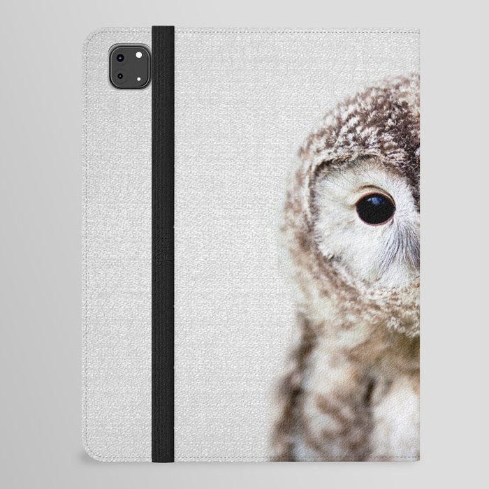 Baby Owl - Colorful iPad Folio Case