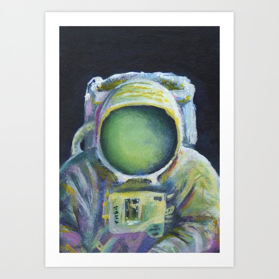 Astronaut Art Print