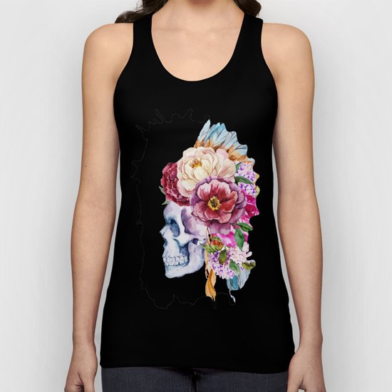 Skull 08 Unisex Tank Top