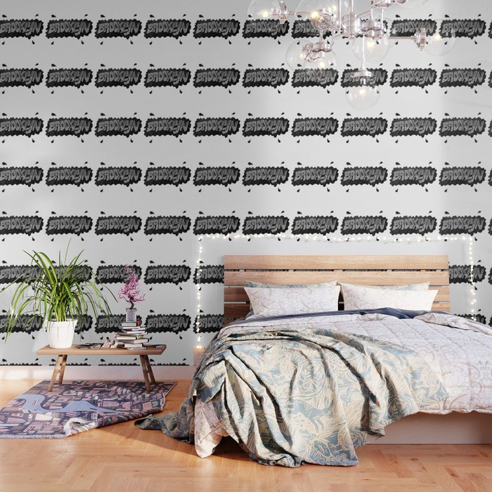 Brooklyn (Grey) Wallpaper