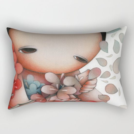 Flower of Life Rectangular Pillow