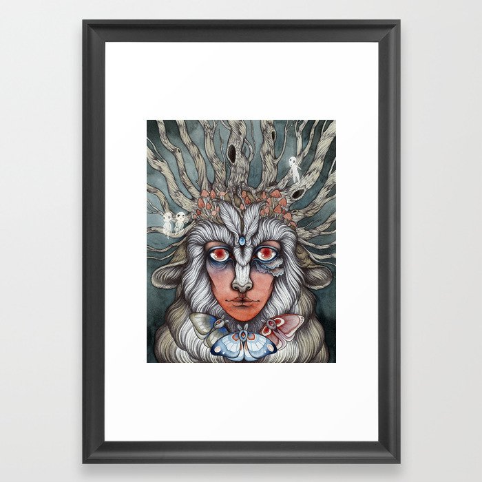 Spirit of the Forest Framed Art Print