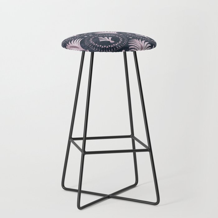 Dark pink outlet bar stools
