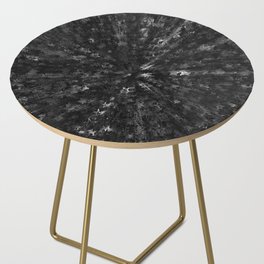 Monochrome black sky Side Table