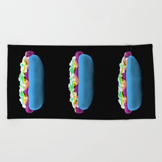 Condiment Putty Beach Towel