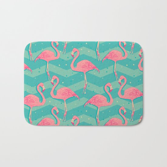 Flamingo Bath Mat