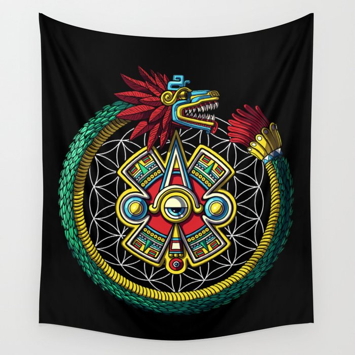 Aztec alien tapestry cheap