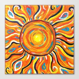 Summer Sun Canvas Print