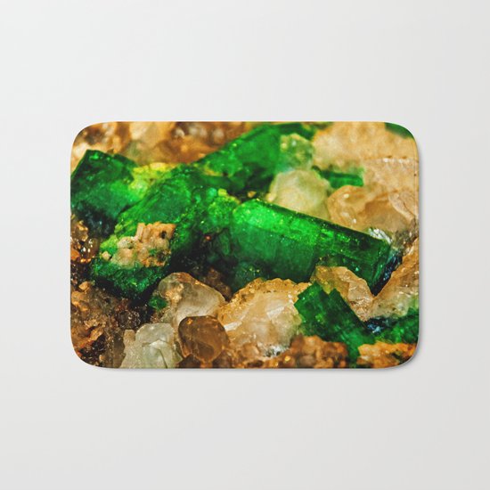 EMERALDS Bath Mat