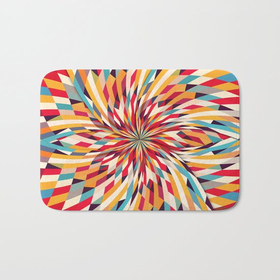 In Flower Bath Mat