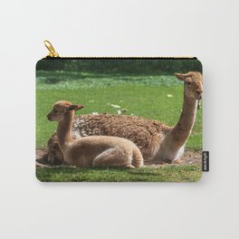 Vicunas Vicugna Relatives Llama Which Live 21 Carry-All Pouch