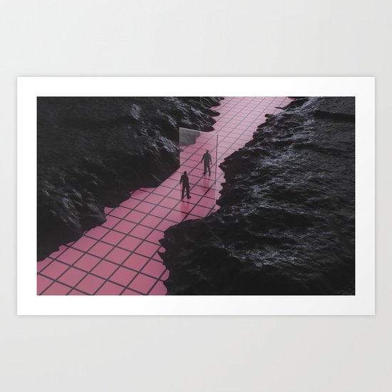 It's YOU against yourself Art Print