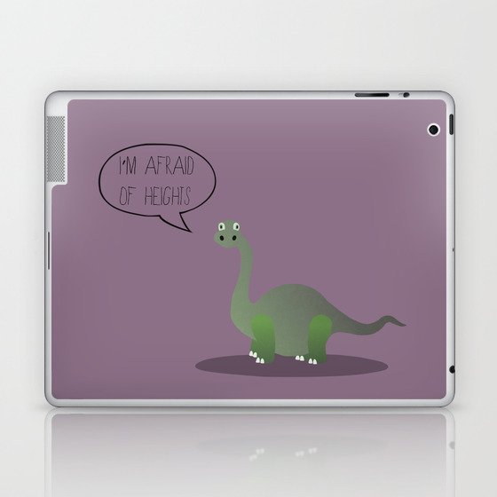 Dinophobia Laptop & iPad Skin