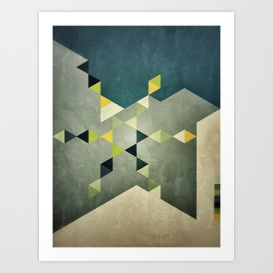 Shape_01 Art Print