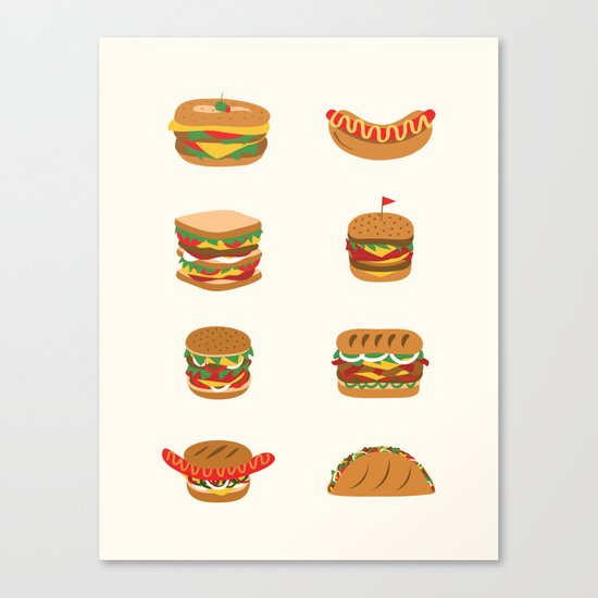 Stay hungry Canvas Print