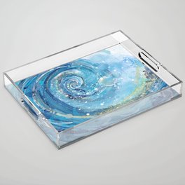 Wave of hope Acrylic Tray