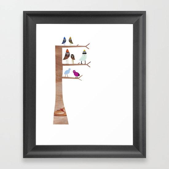 Birds Framed Art Print