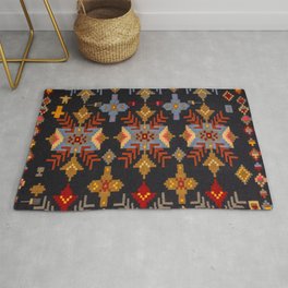 Ethnic texture design. traditional carpet design. Edit Rug