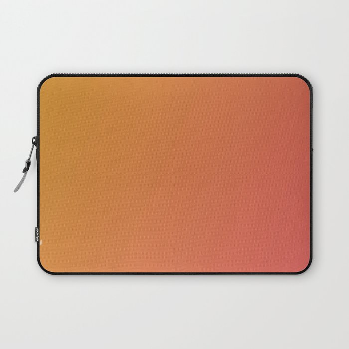 Burning Sky Orange Yellow Gradient Laptop Sleeve