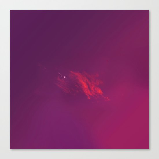 Red cloud Canvas Print