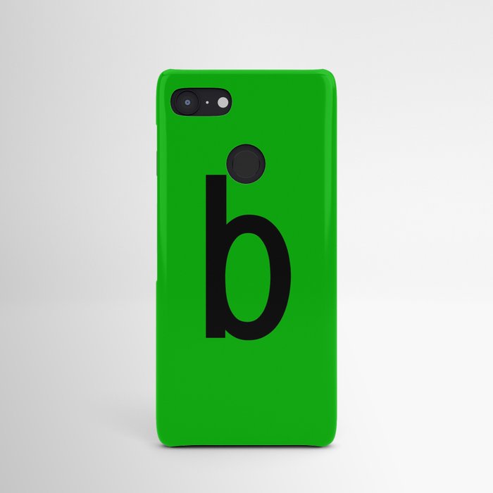 LETTER b (BLACK-GREEN) Android Case