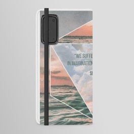 Stoic Quote No2 Android Wallet Case