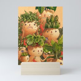 Plant-minded Mini Art Print