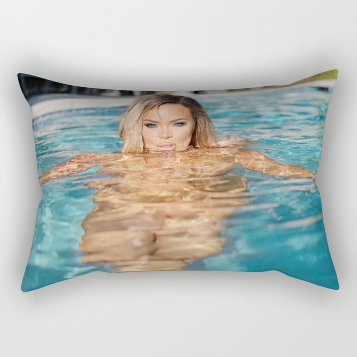 Pool  Rectangular Pillow