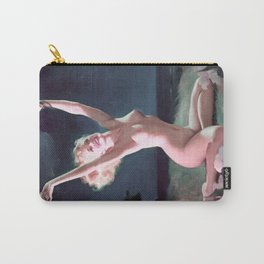 (Happy) Gay Nymph by Gil Elvgren cool tone Carry-All Pouch