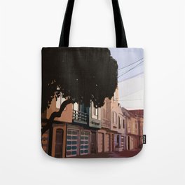 Sunset Houses, San Francisco  Tote Bag