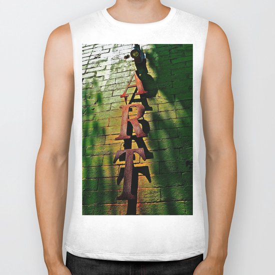 Art on Bricks Biker Tank