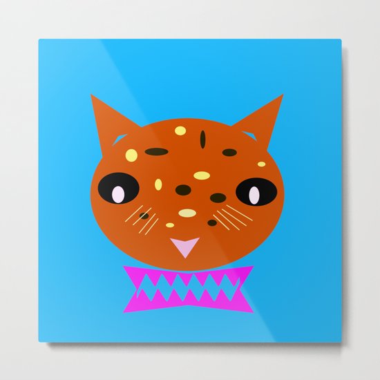 Cookie Meow 3 Metal Print