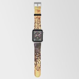 Sunflower and bee Apple Watch Band