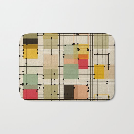embrace uncertainty Bath Mat
