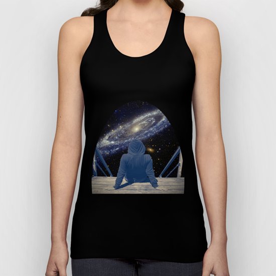 Half Light Unisex Tank Top