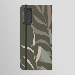 Floral Greenery Android Wallet Case