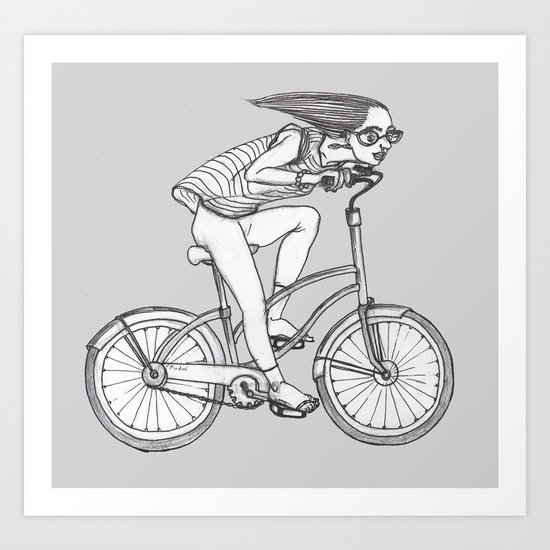 girl Art Print
