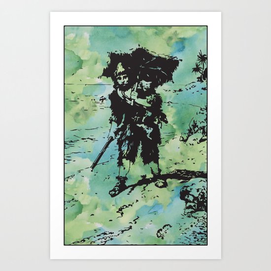 Robinson Crusoe Art Print