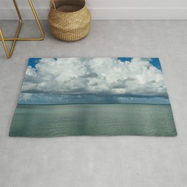Heavy clouds Rug