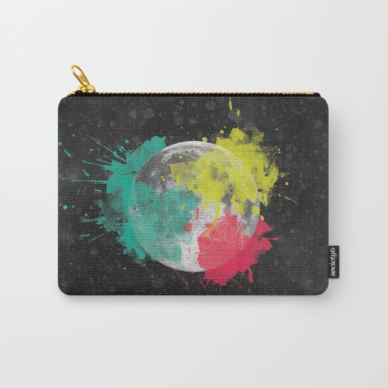 Moon + Neon Carry-All Pouch