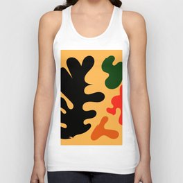 1  Matisse Cut Outs Inspired 220602 Abstract Shapes Organic Valourine Original Unisex Tank Top