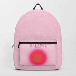 Gradient Angel Numbers: Angel Number 888 - Balance (Pink Palette) Backpack