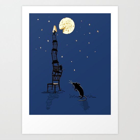Say Cheese Art Print