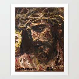 The Crown of Thorns  Art Print
