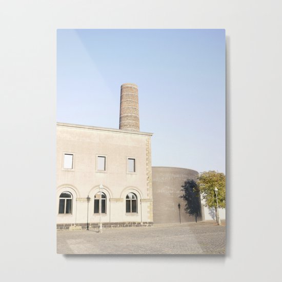 Industrial House Metal Print